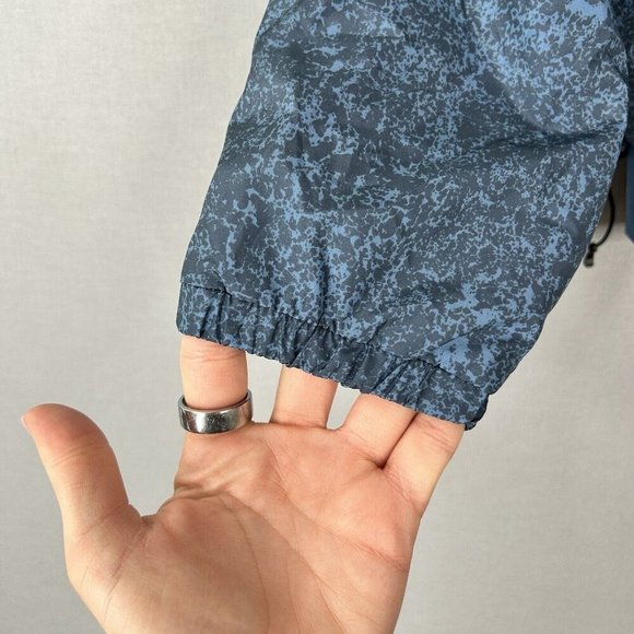 Kari Traa Womens Jacket Small Blue Ane Astro Speckled Wind Resistant Performance - Picture 13 of 13